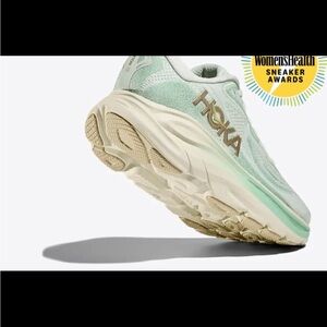 HOKA Clifton 10 Women's Mint Green Running Shoes